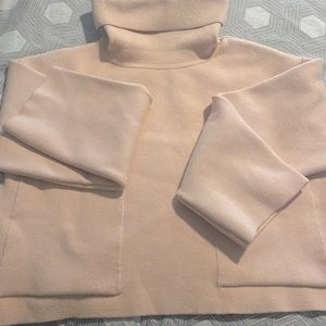 Funnelneck Knit Sweater- (Mango)